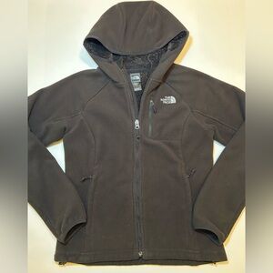 The North Face Black Hooded Fleece Jacket